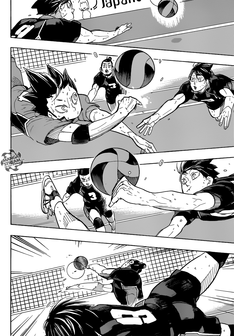 Haikyuu!!, Chapter 324 image 03